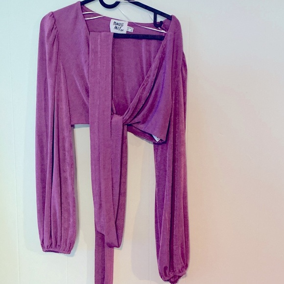 ADI LONG SLEEVE TOP PURPLE - Picture 4 of 8